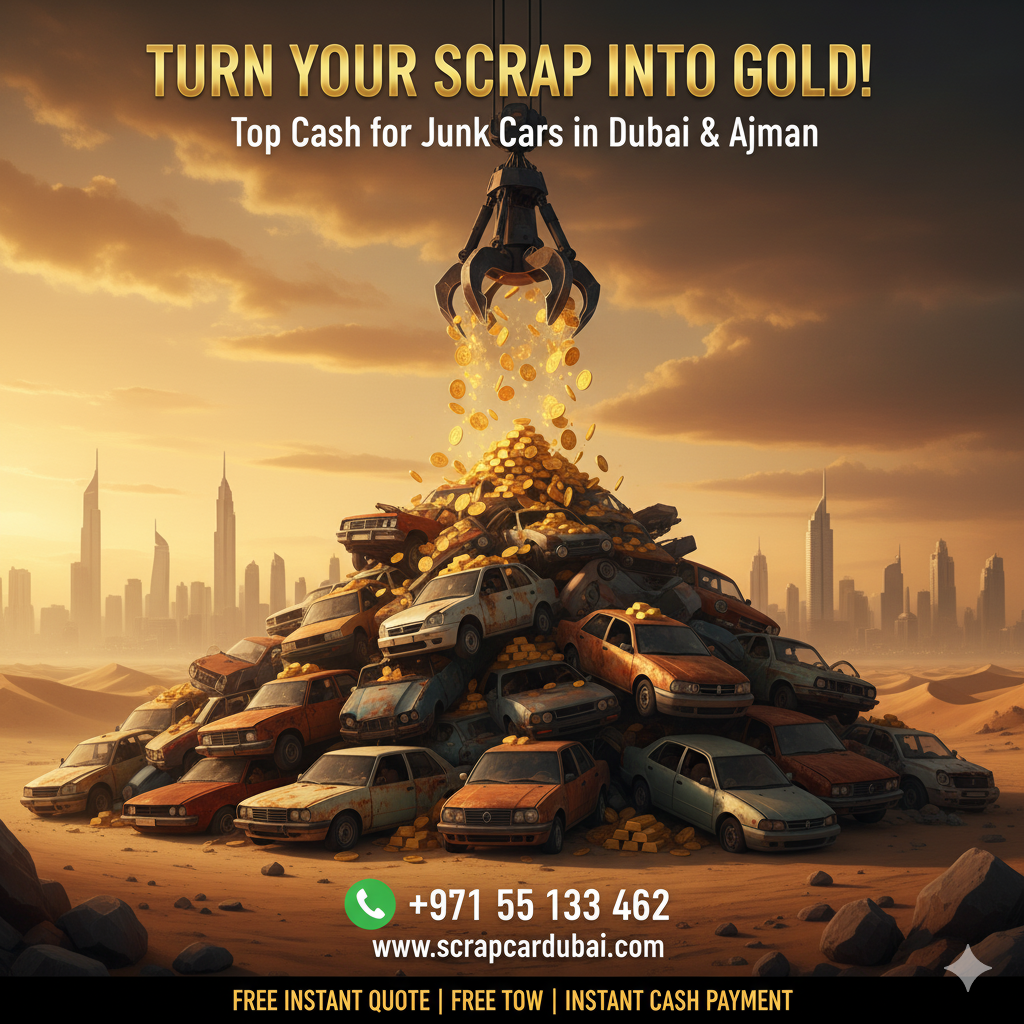 Get Instant Cash for Your Scrap Car in Dubai – 2025 Price & Parts Guide
