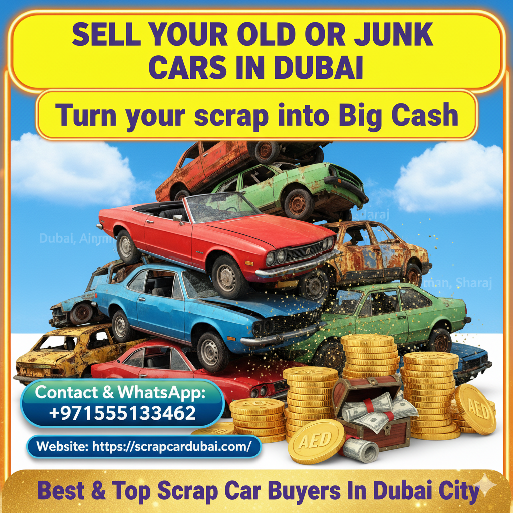 How to Sell Your Old & Junk Cars in Dubai Easily (2025 Guide)